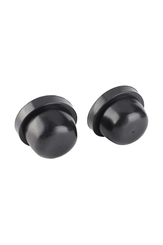 Yaozixa 2 Adet Siyah 70mm Led Far Lastik防尘防水 Kapakları - Ön Delikli, Esnek Ve Dayanıklı T70 Uyumlu