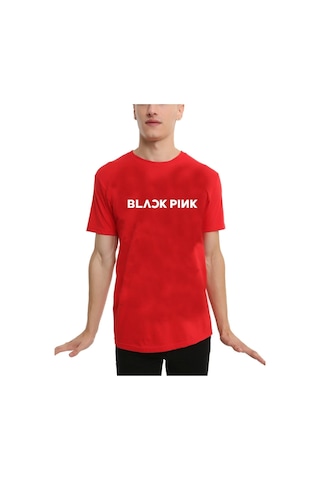 Noıssey Köstebek Etiket K-pop Black Pink T-shirt Et1030 Pembe
