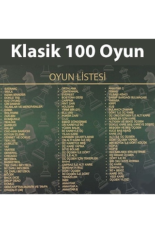 Star 100 Klasik Oyun Seti