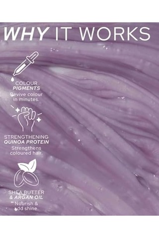 Colour Boost Masque Platinum Blonde 200 Ml - Renk Artışı Sağlayan Parlatıcı Maske Renk Koruyucu