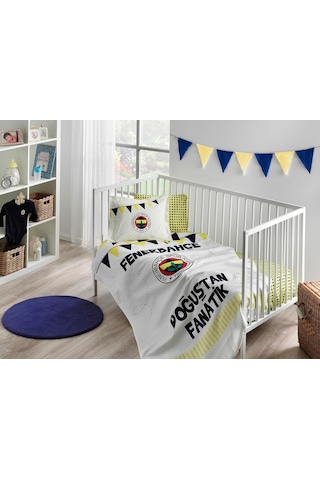 Taç Fenerbahçe Doğuştan Fanatik Bebek Pike Takımı