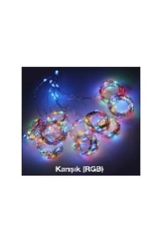 Peri Perde Led 3 3m 300 Led Çok Renkli