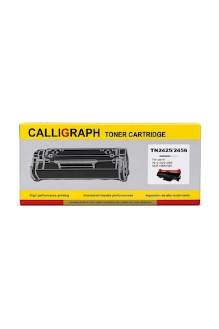 Calligraph Brother Tn 2456/2425 Uyumlu Siyah Lazer Toner 3000 Sayfa