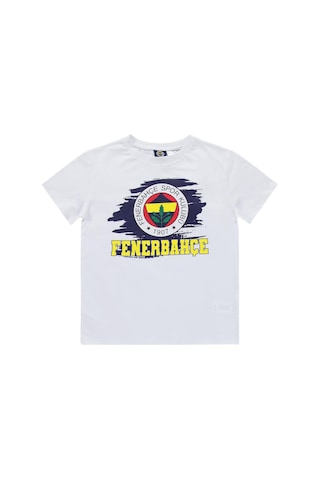 Civil Boys Fenerbahçe Fb Arma Baskılı 3-13 Yaş Takım - Beyaz Beyaz - Lacivert