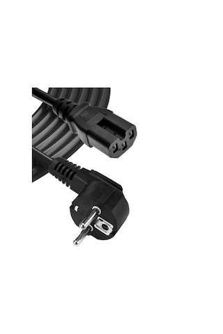 C15 Oluklu Power Kablosu Iec-c15 3x0.75 Güç Kablosu 1.8m