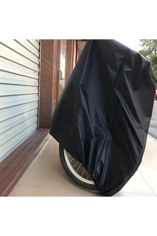Efili Lastikli Çantalı Motosiklet Brandası