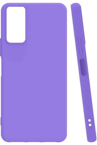 Zore Galaxy Uyumlu A03s Kılıf Biye Silikon - Lila Lila