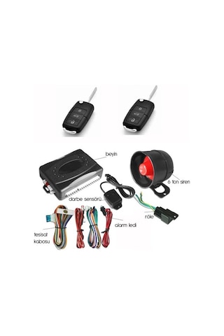 Dreamcar Inwells 3444 Alarm Universal Sustalı Kumandalı