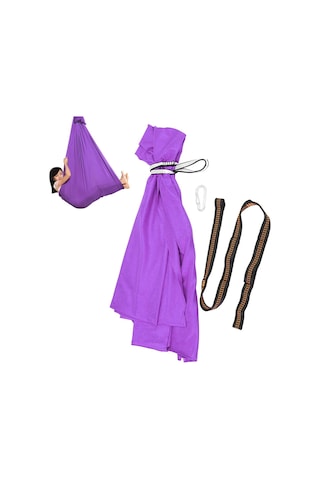 Suntek Magideal Çocuklar Salıncak Hamak Asılı Pod Duyusal Karabina Mor