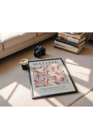 Matisse Çerçevesiz Poster, Modern Dekoratif Çerçevesiz Poster, Tablo, Matisse-7, 40 X 50