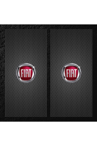 Araç Kapı Direği Kaplama Folyosu Uv Baskılı 2'li Set-50x24 Fiat