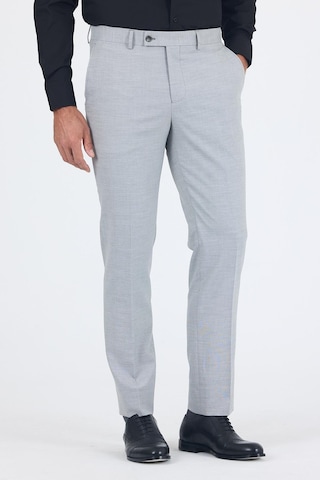 İmza Gri Esnek Yandan Cepli Comfort Fit Classic Pantolon 1003250151 Gri
