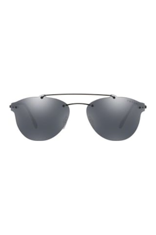 PRADA SPR55TS 1AB5L0 59 HAFİF AYNALI UNİSEX GÜNEŞ GÖZLÜĞÜ