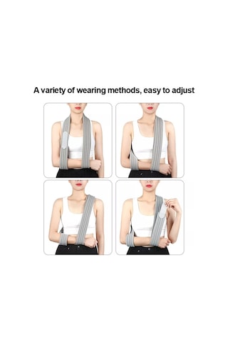 Kol Desteği Yetişkin Çocuk Kol Dirsek Fiksasyonu Kesilebilir Ayraç Ten Rengi