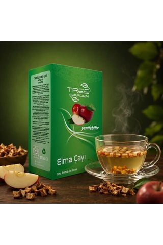 Tree Garden Yenilebilir Elma Çayı 250 Gr Diğer