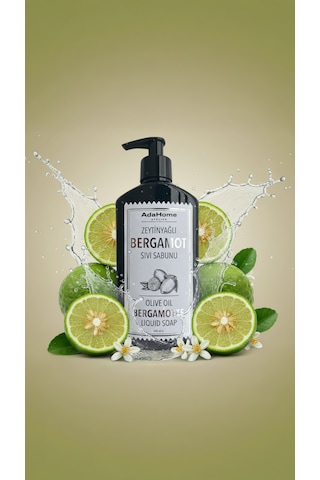 Adahome Atelier Bergamot Ve Zeytinyağlı Sıvı Sabun