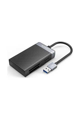 Orico USB-A 3.0 4’ü 1 Arada CF Micro SD TF SD MS Kart Okuyucu Adaptör