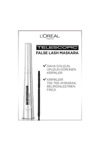 L'Oreal Paris Rimel Telescopic Falselash Maskara Siyah