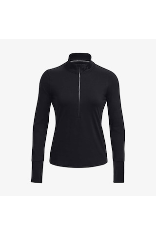 Under Armour Launch Pro Half Zip Kadın Siyah Koşu Sweatshirt 1379349