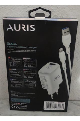 Auris CH41 Apple Uyumlu iOS Şarj Aleti