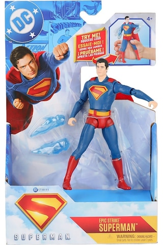 Spm-6073190 Superman Epic Strike Figür Captain Marvel