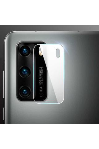 Huawei P40 Zore Nano Kamera Koruyucu Renksiz