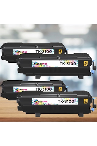 Kyocera Mita Tk-3100 Uyumlu Toner 4'lü Paket / Ecosys M3040 / M3540 / Fs-2100