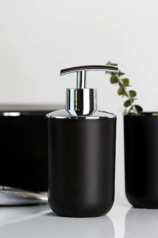 Sıvı Sabunluk Plastik Siyah