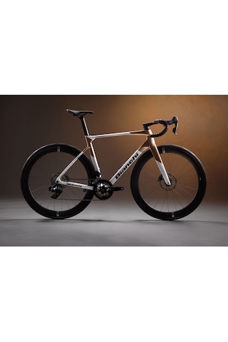 Bianchi Specialissima - Shimano Ultegra Dı2 12v - Bianchi B 49r Karbon Bronz 53cm Beyaz