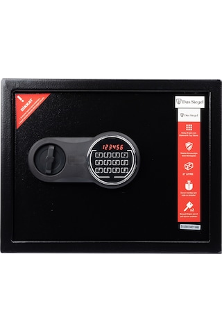 Das Siegel - 30dse Çelik Kasa Elektronik Panel Ve Şifreli Ev Ve Ofis Tipi Çelik Kasa