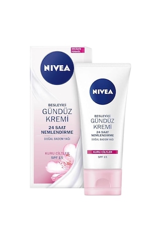 Nıvea Essentials Besleyici Gündüz Yüz Bakım Kremi, 50 Ml, Kuru Ciltler, Doğal Badem Yağı, Doğal Sku: Smg8690010449030