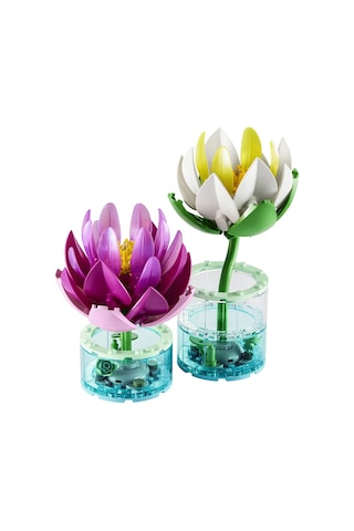 LEGO® Botanicals Nilüferler 11511 - 9 Yaş ve Üzeri Çocuklar için 2 Nilüfer İçeren Yaratıcı Oyuncak Yapım Seti (259 Parça)
