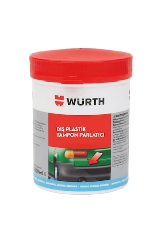 Würth Dış Plastik Ve Tampon Parlatıcı 1Lt (493613314) Çok Renkli