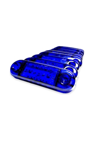 Ahmet Otomotiv 10 Adet Tombul Parmak Led Mavi 12v-24v