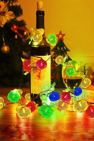 Parti Ve Özel Gün Dekorasyonu Top Led Kandil Şeklinde   Aydınlatma