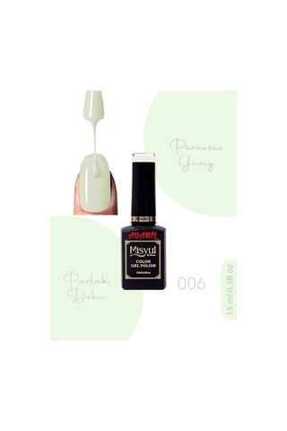 Adanil 15 ML Misyul Profesyonel Kalıcı Oje Buz Beyazı No:006