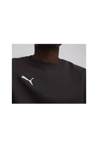 Puma Teamgoal Casuals Crew Neck 65859203 Siyah Unisex Sweatshirt Svart