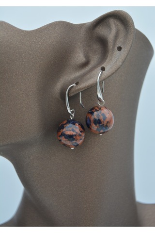 Stoneage 12Mm Yildiztaşi Küpe Beyaz