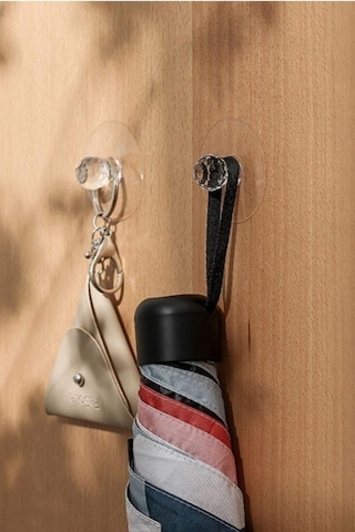 6 Lı Kristal Çekmece Kulbu Şeffaf Beyaz