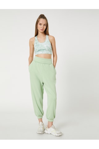 Koton Yoga Eşofman Altı Modal Karışımlı Yeşil 3sak40247nk 3SAK40247NK790 Yeşil