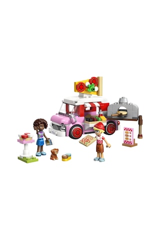 LEGO® Friends Pizza Kamyonu 42694 - 6 Yaş ve Üzeri Çocuklar için Mini Bebek İçeren Yaratıcı Oyuncak Yapım Seti (190 Parça)