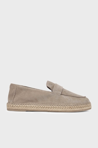 Süet Logo Detaylı Espadril Hm0hm02072pbo Erkek Espadril Hm0hm02072 Pbo Vizon