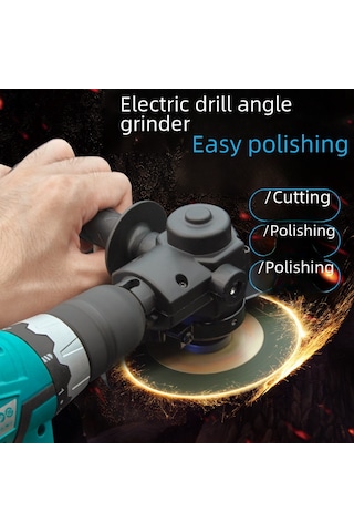 Xiyyadms Matkapdan Açımlı Taşlama Aleti: Kesme-pirzola-parlatma Çapraz Bağlantı Kitı, Çok Amaçlı Taşlama Aksesuar Seti