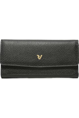 Black Cüzdan & Kartlık Kadın Diğer 2801 Roncato Flother Skın Wallet Siyah