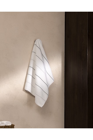 Madame Coco Celeste %100 Pamuk Yüz Havlusu - Beyaz - 50x80 Cm 8684427342404 Çok Renkli