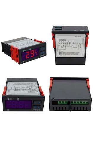 Yate10 Stc-9200 Dc12-72v 10a Frigo Soğutma Termostat