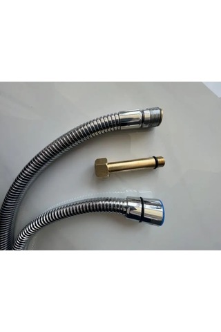 Oute Kuaför Ve Mutfaklar İçin Çekmeli Duş Başlıklı Misina. 155637773 Krom