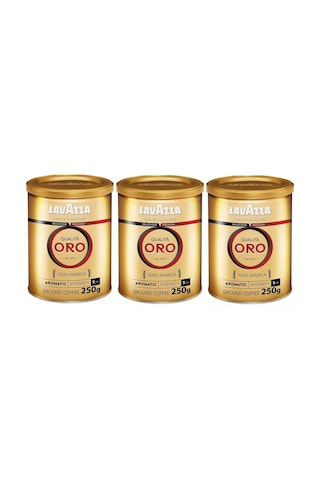Lavazza Qualita Oro Filtre Kahve Teneke 3 x 250 G