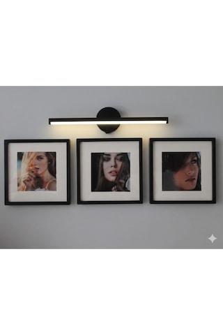 Efeg Decor Sök-tak Siyah 21x21 Cm Fotoğraf Çerçevesi - 3'lü Paket Pvc Li Yapışkanlı