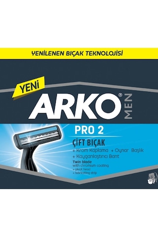 Arko Men Pro2 Tıraş Bıçağı 10'lu